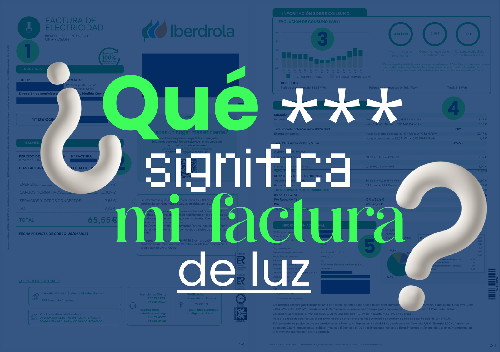 Factura de Electricidad Explicada: Todo lo que Necesitas Saber